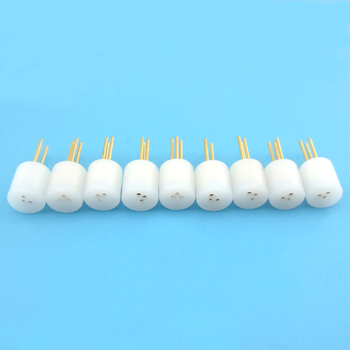 White Three-pins 레이저 다이오드 Test Socket 레이저 다이오드 Detector 5.5*13.5mm